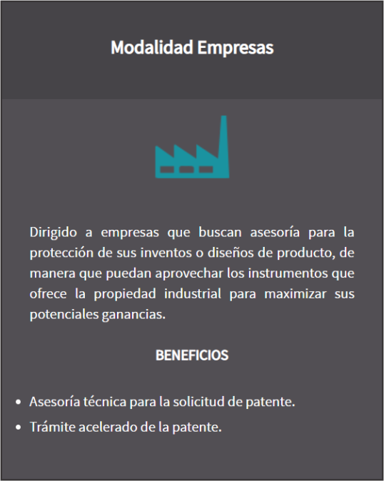 Modalidad Empresas