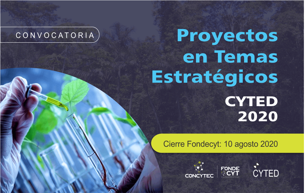 Concytec lanza concurso “Proyectos en Temas Estratégicos” para grupos de investigación
