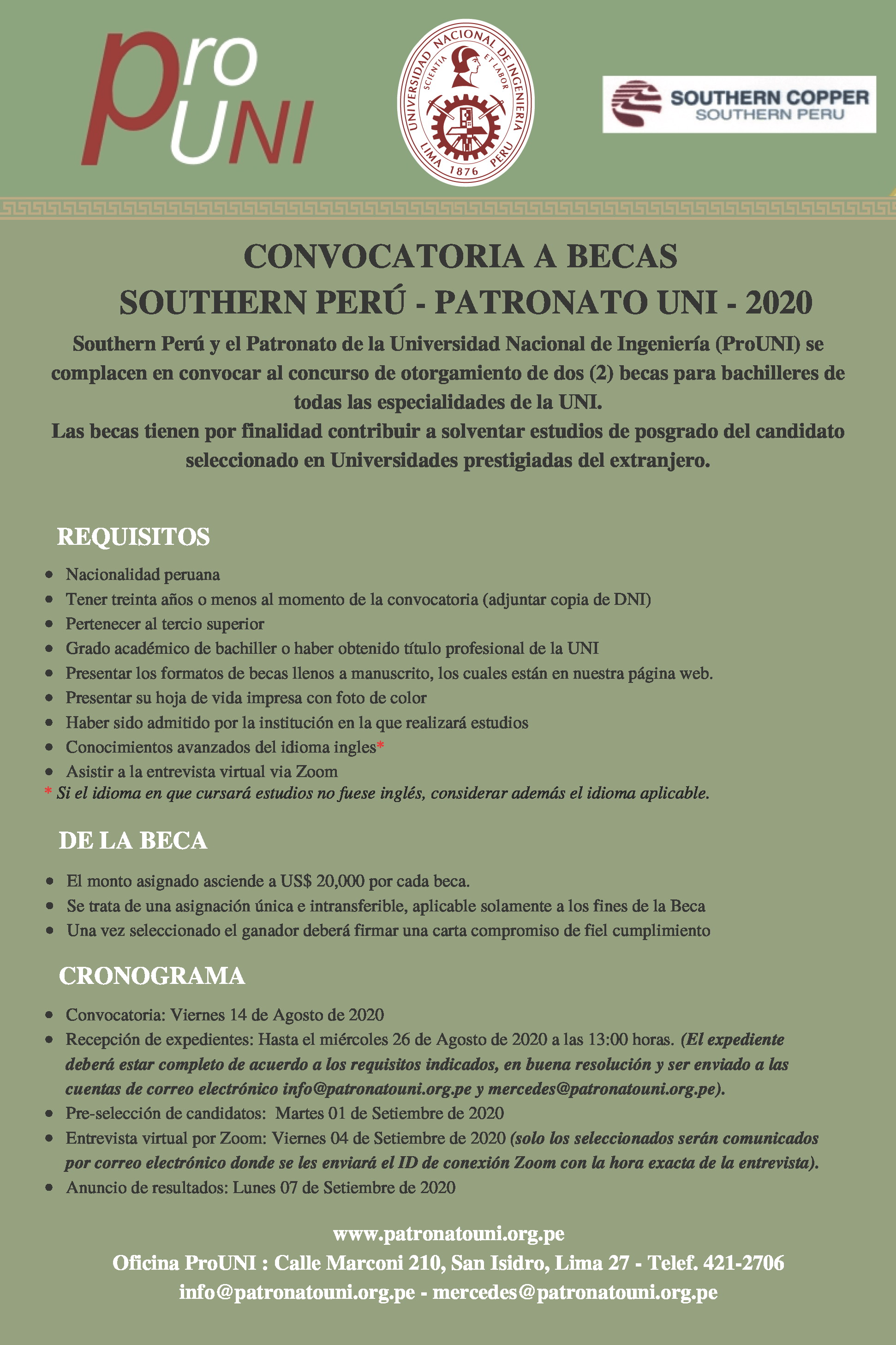 Southern 2020 Final
