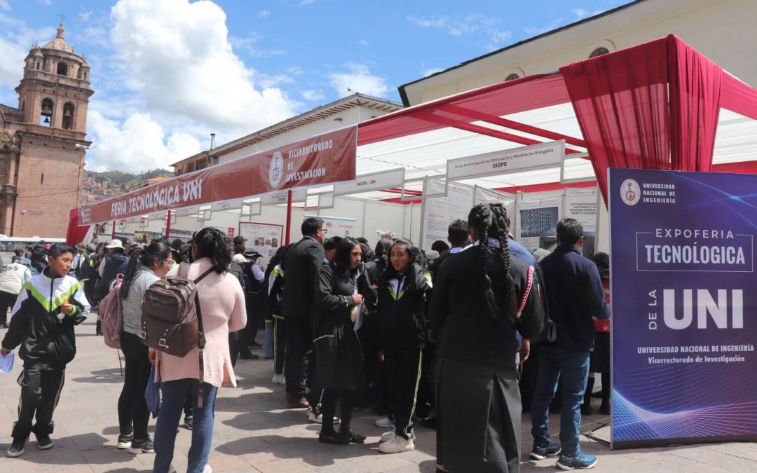 Feria Tecnológica de la UNI en la ciudad de Cusco difunde prototipos e innovaciones en energía limpia y sostenible