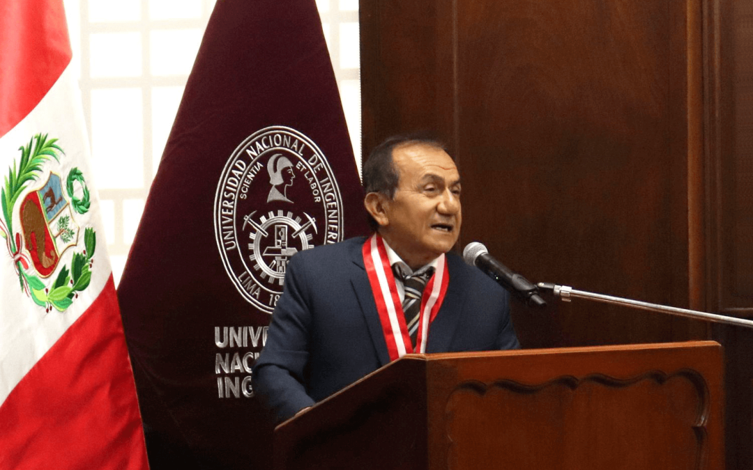 El Dr. Arturo Talledo, ex-vicerrector de investigación, asume cargo de Rector de la UNI para el período 2025-2026
