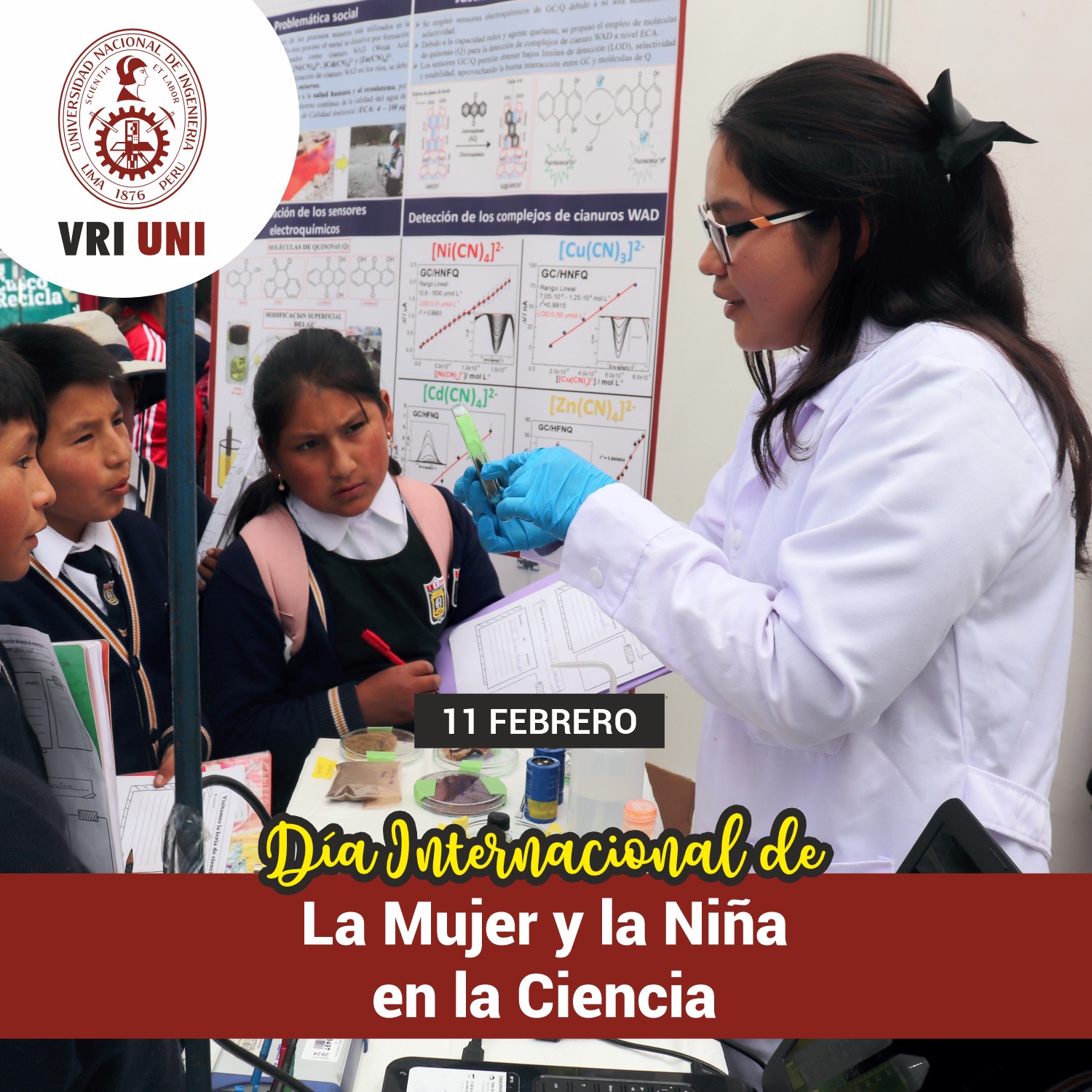VRI - Dia Internacional de la Mujer y la Niña en la Ciencia