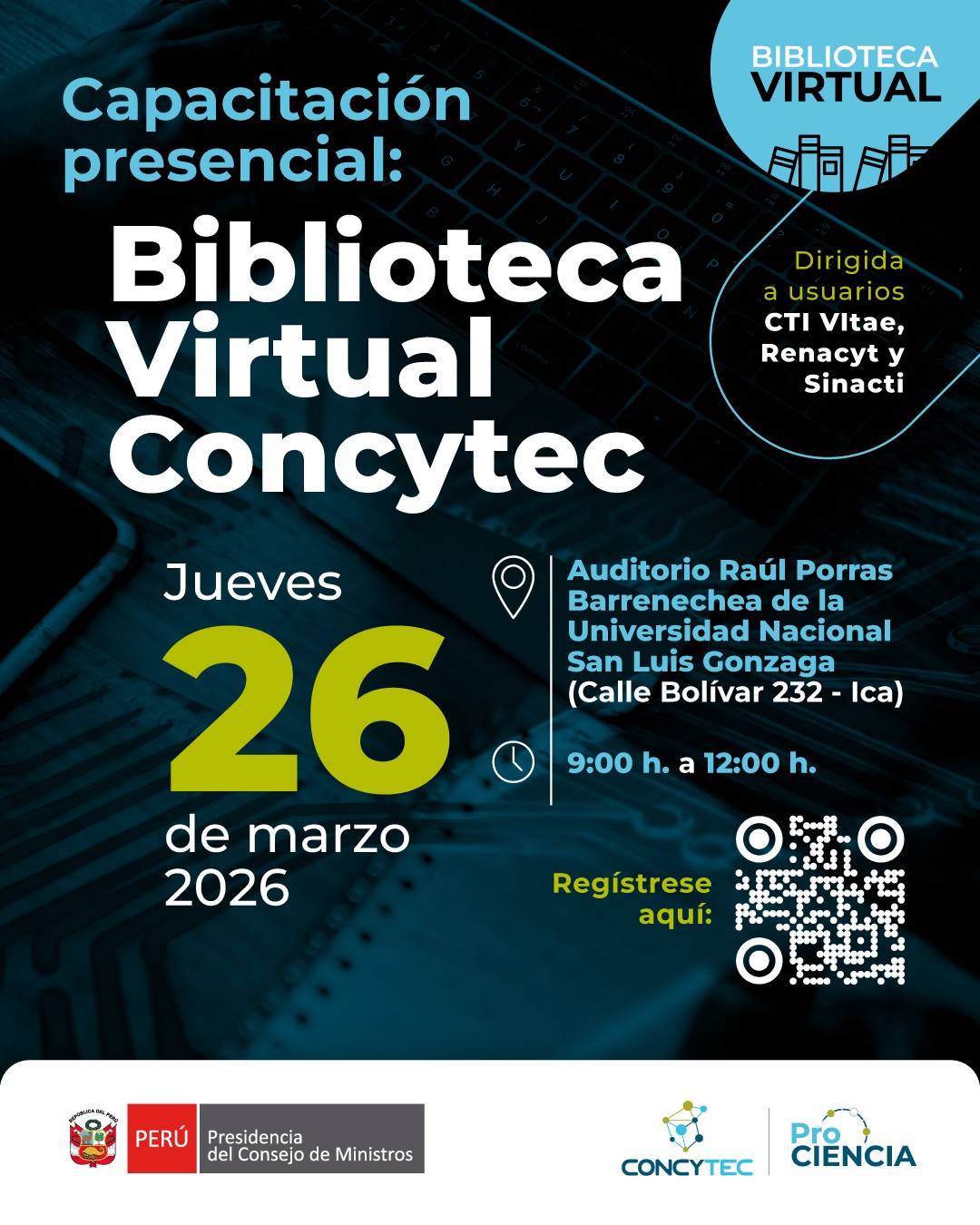 Biblioteca Virtual Concytec