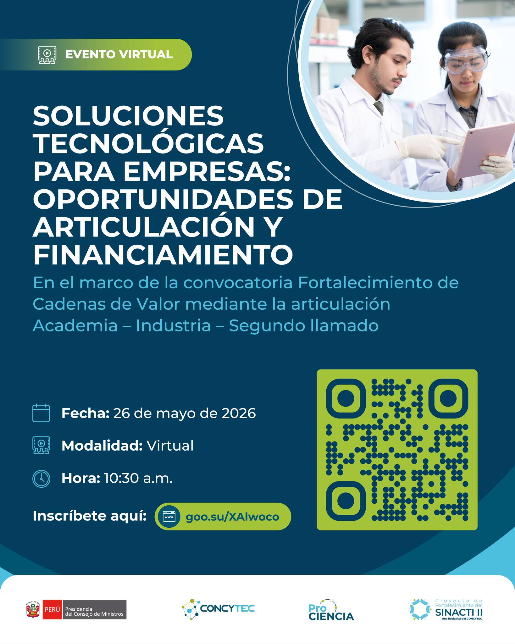 Evento Pro Ciencia - Cadenas de Valor