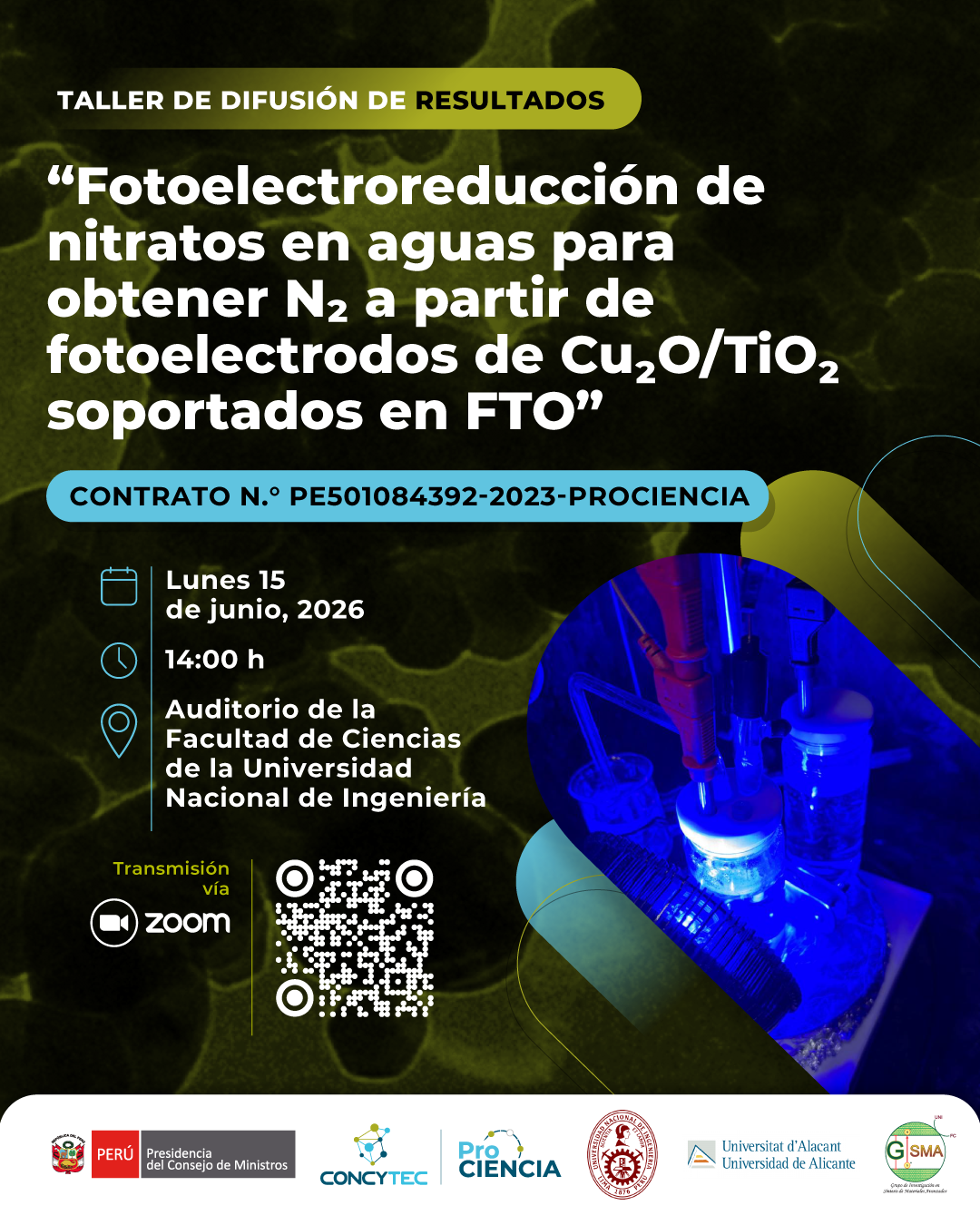 Flyer cierre de Proyecto - Dr Alarcon