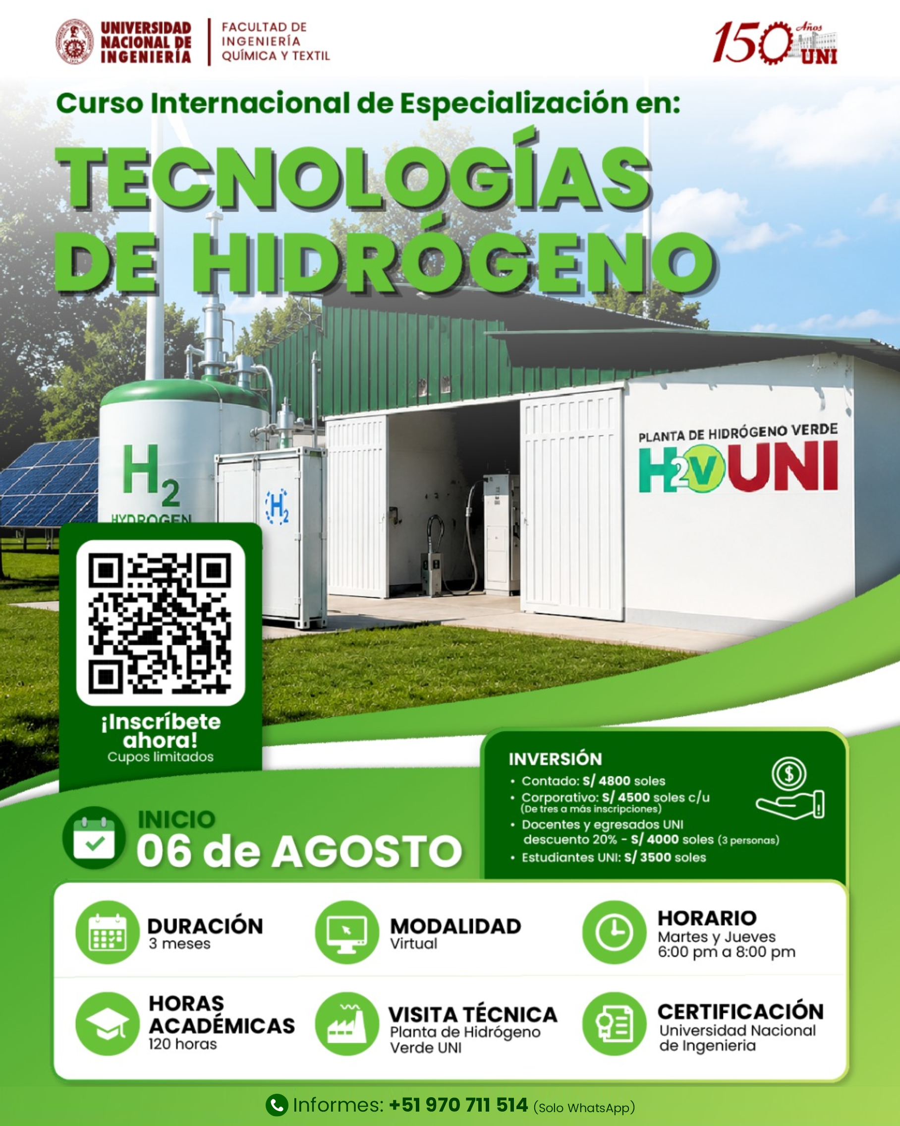 Hidrógeno 6 agosto
